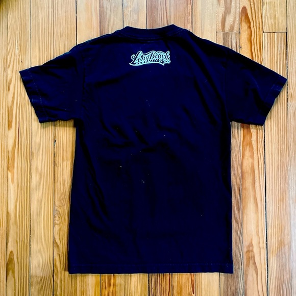 Defend Long Beach Small Black Long Beach Clothing T-shirt - Picture 3 of 4